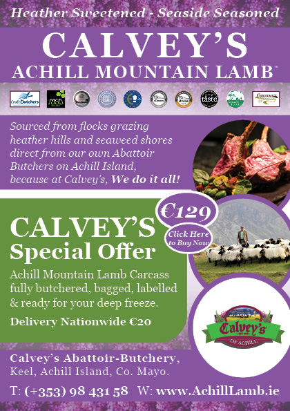 Calveys Achill Mountain Lamb - Visit our online shop!