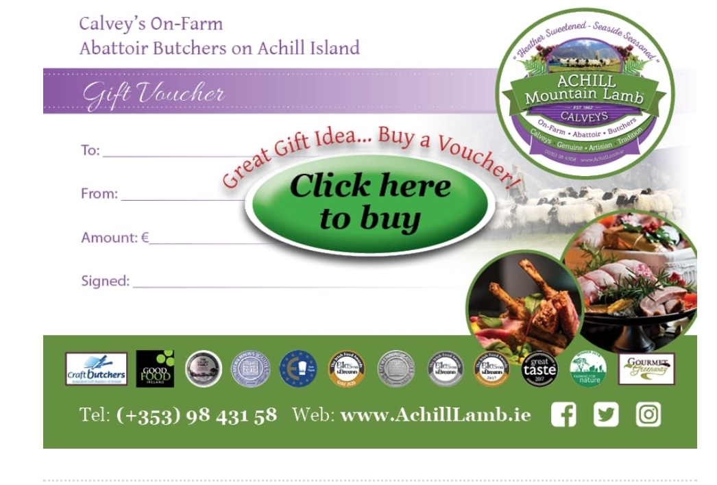 gift voucher achill island