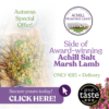 Side of Achill Salt Marsh Lamb | Special Offer | Autumn 2026