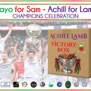 "Mayo For Sam – Achill For Lamb" | Achill Lamb Victory Box