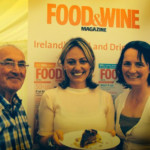 Clodagh-Mckenna show casing Calveys achill Mountain Lamb